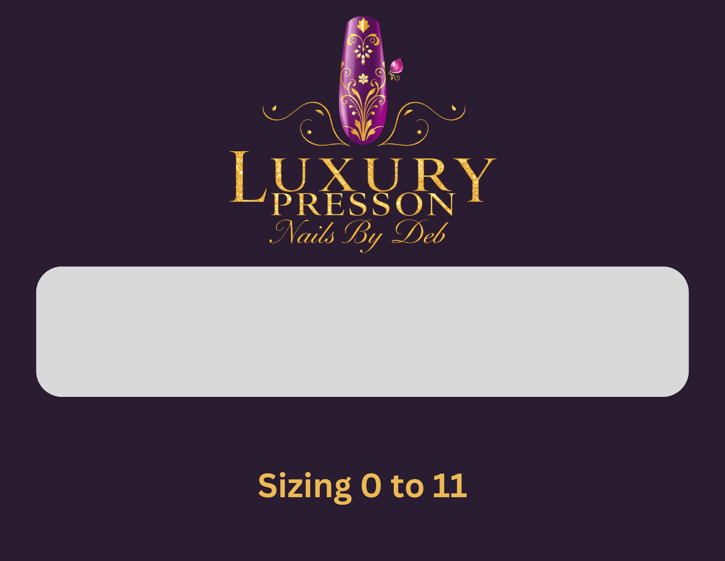 Luxury Press-On Nail Sizing Kit