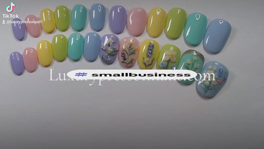 Spring Bloom Press-On Nail Set